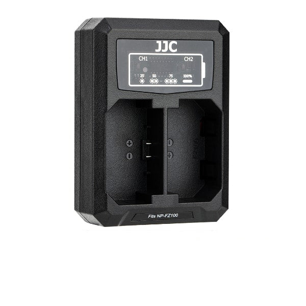 JJC Caricabatteria USB Doppio per Sony NP-FZ100