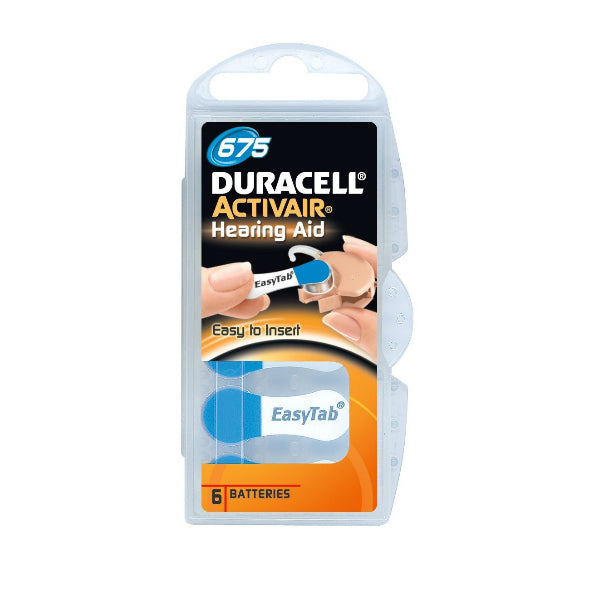 Duracell Batterie Acustiche 675
