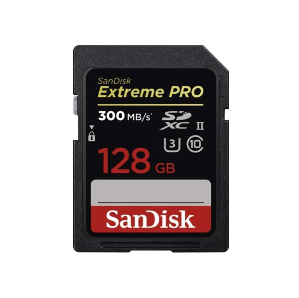 Sandisk Extreme Pro SD UHS-II 128GB 300MB/s