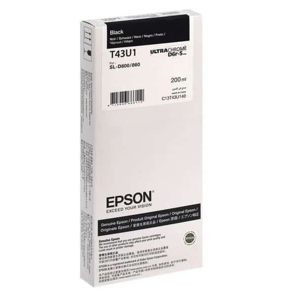 Epson T43U1 Ink Black per SL-D800 C13T43U140