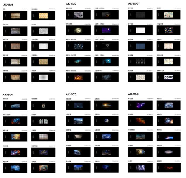 Godox AK-S Set Completo 60 Diapositive per Kit Proiezione AK-R21