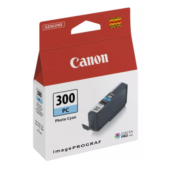 Canon Cartuccia d'inchiostro Ciano Fotografico PC PFI-300 x Stampante Canon ImagePrograf PRO-300