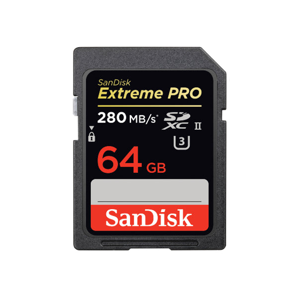 Sandisk Extreme Pro SD UHS-II 64GB 280MB/s