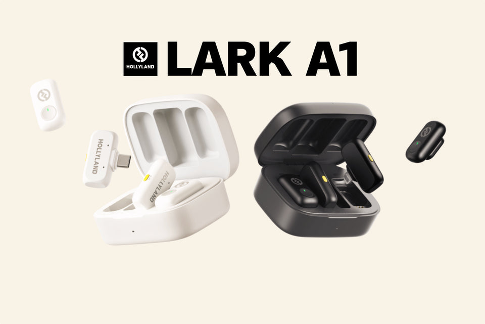 Hollyland LARK A1: il microfono wireless compatto che rivoluziona l’audio dei creator