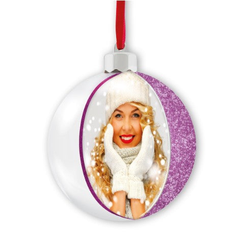 Zep Photo Snow Flake Violet 7.5 X 7.5 SF105L1