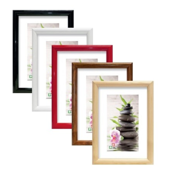 Cornice Bernardi Bombata in legno 13x18 KBOM MIXN06