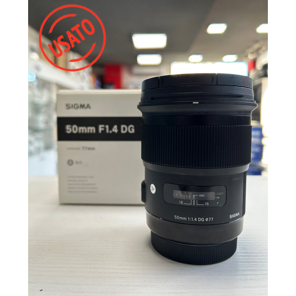 Sigma 50mm F1.4 DG HSM attacco Canon Usato
