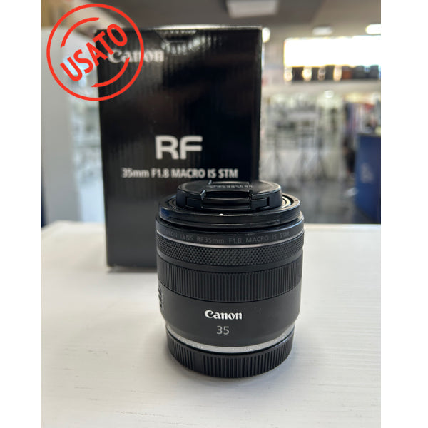 Canon RF 35mm F1.8 IS Macro STM Usato