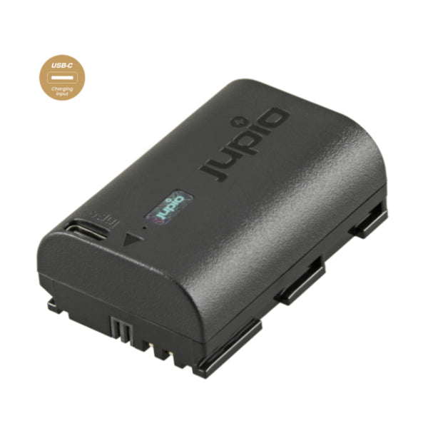 Jupio Batteria per Canon LP E6P con USB-C