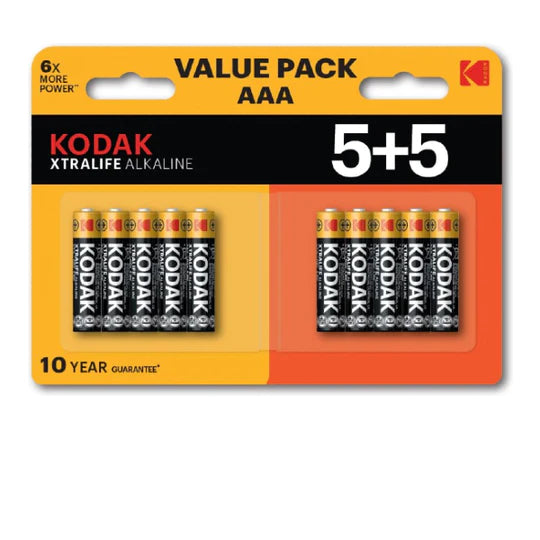 Kodak MiniStilo Xtralife Alkaline AAA 5+5