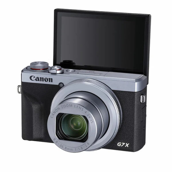 Canon PowerShot G7 X Mark III Silver Garanzia Canon Italia