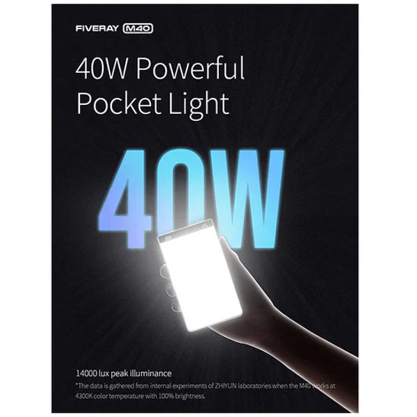 Zhiyun Fiveray M40 Bi-Color 40W