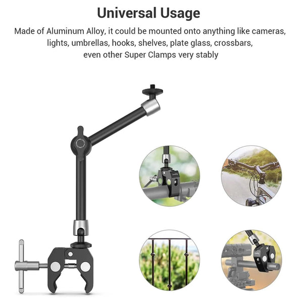 Smallrig Braccio magico con Super Clamp KBUM2732B