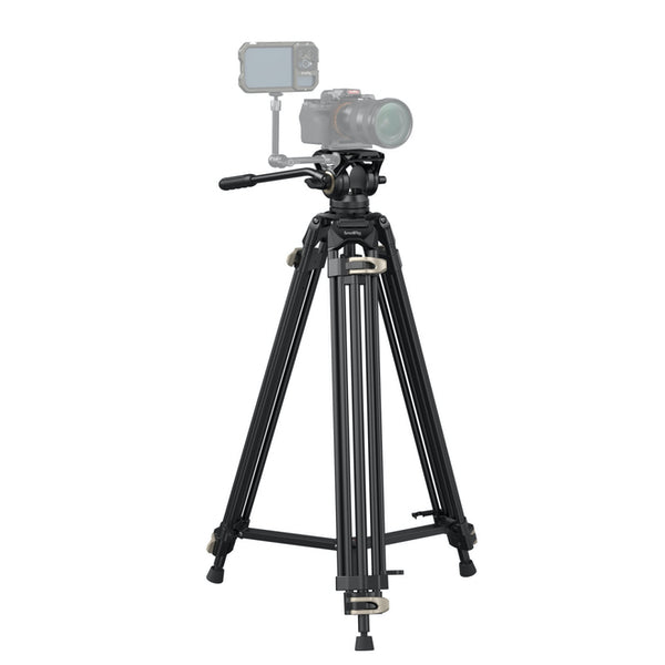 SmallRig Treppiede 3751B Heavy-Duty Fluid Head Tripod AD-01