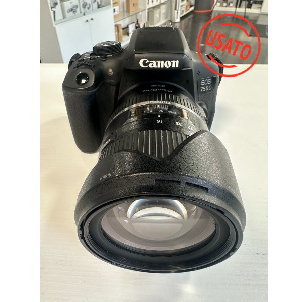 Canon EOS 750D + Tamron 16-300mm F3.5-6.3 Usato (41.773 scatti)