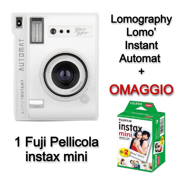 Lomography Instant Automat Bora Bora Edition +1 Fuji Pellicola instax mini