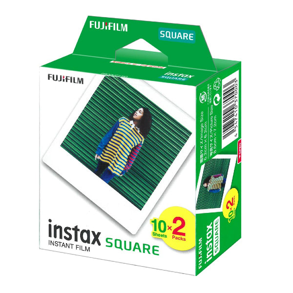 Fujifilm Pellicola Instax Square confezione doppia 20 Fogli
