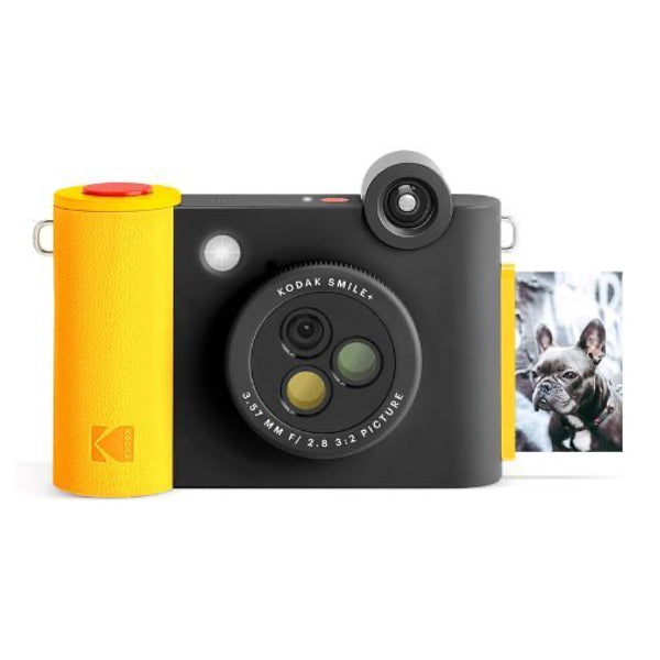 Kodak Smile+ 2x3 Fotocamera digitale istantanea Nera