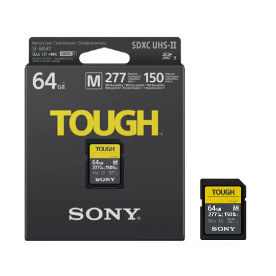 Sony Tough M Card SD 64GB 277 MB/s