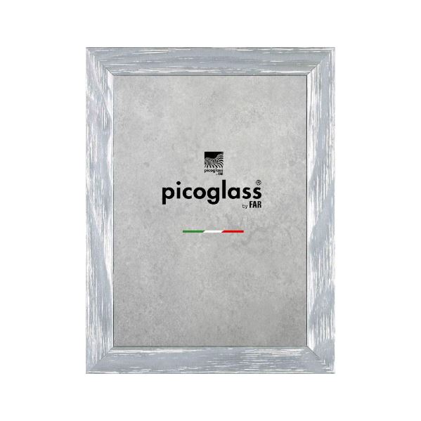 Picoglass Cornice Newman argento 13x18