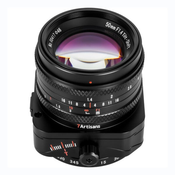 7Artisan APS-C 50mm F1.4  Tilt shift