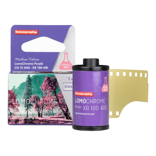 LomoChrome Pellicola Purple XR 100-400/36 Petillant Edition