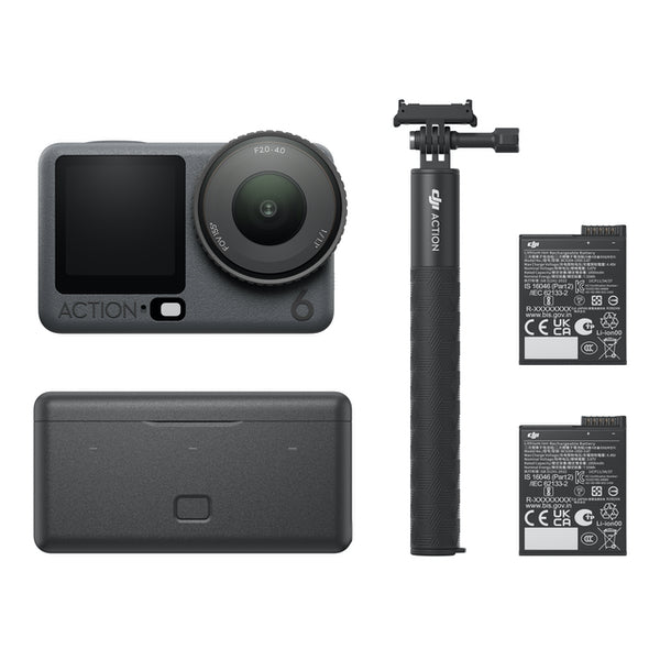 Dji Osmo Action 6 Adventure Combo - Garanzia Dji Italia