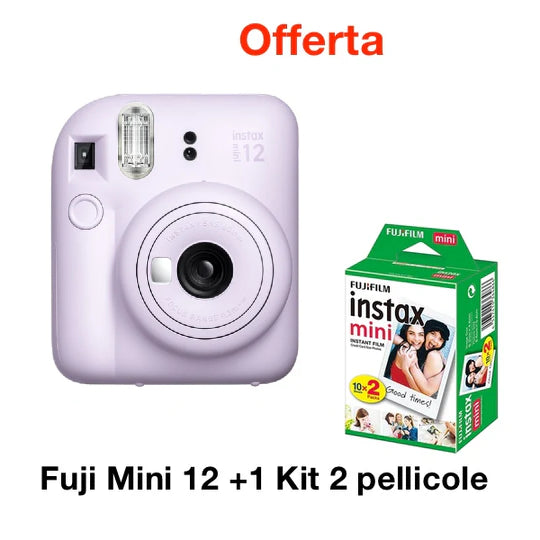 Fujifilm Instax Mini 12 Lilac Purple + Confezione 2 Pellicole