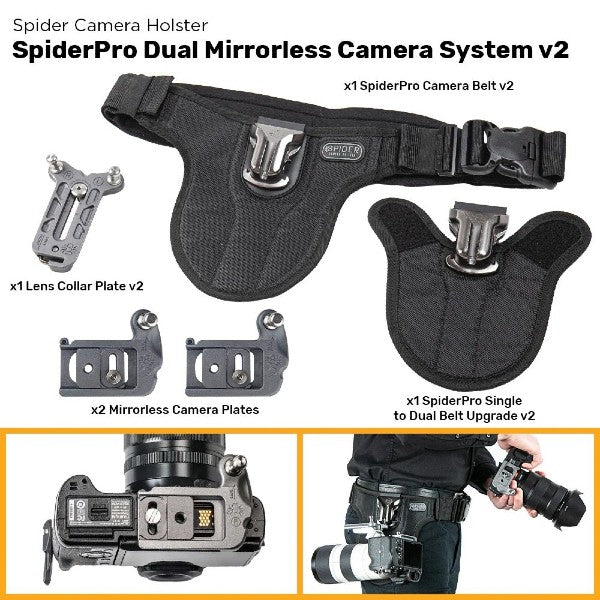 SpiderPro Mirrorless Dual Camera System V2