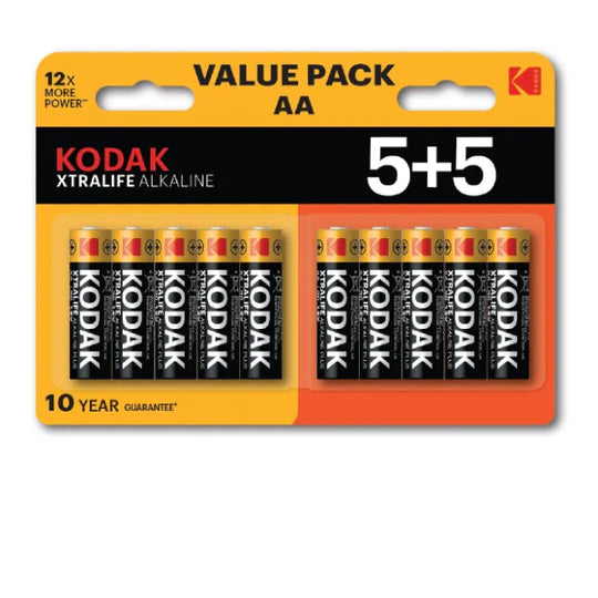 Kodak Stilo Xtralife Alkaline AA 5+5
