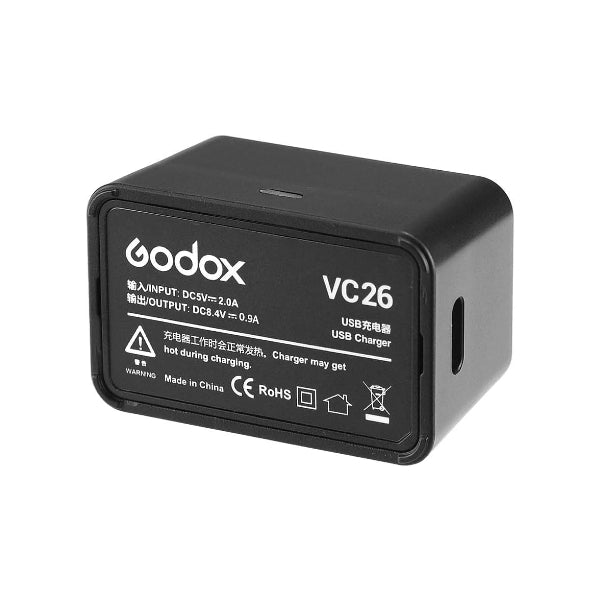 Godox Caricabatteria VC26 Per Batteria Flash V1