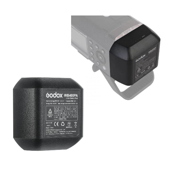 Godox Batteria Litio per Flash AD400Pro