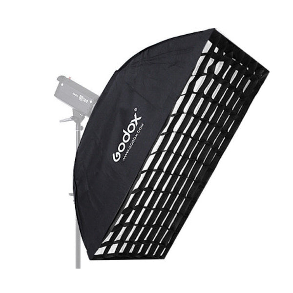 Godox SoftBox 60x60 con Griglia a Nido d'Ape e Anello Bowens