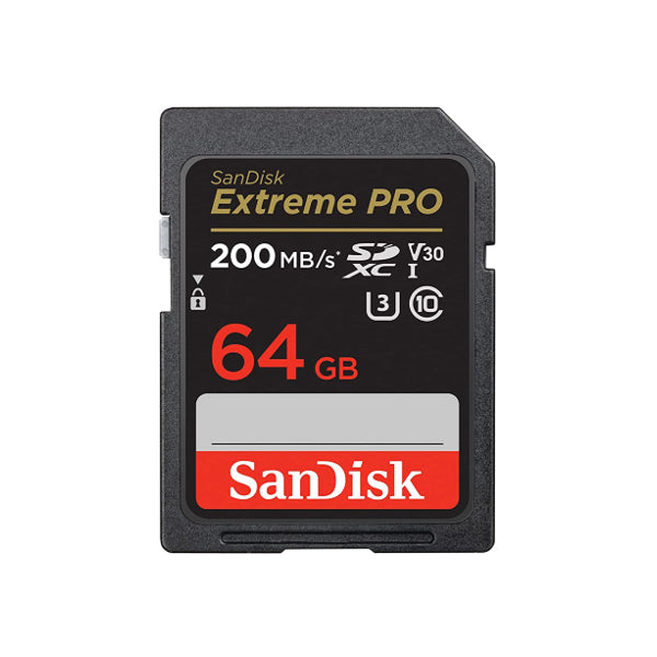 Sandisk Extreme Pro SD 64GB 200MB/s
