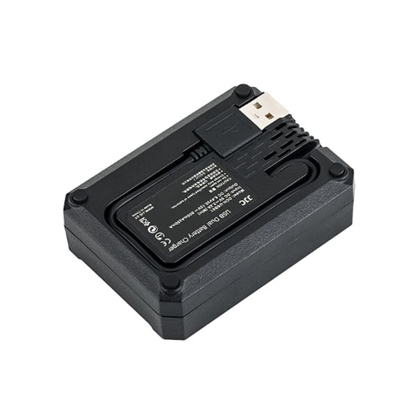 F-System Caricabatteria USB Doppio per Fuji NP-W235