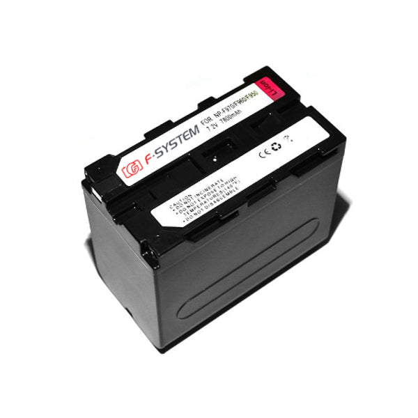 Batteria attacco Sony per led NP F770 F-System