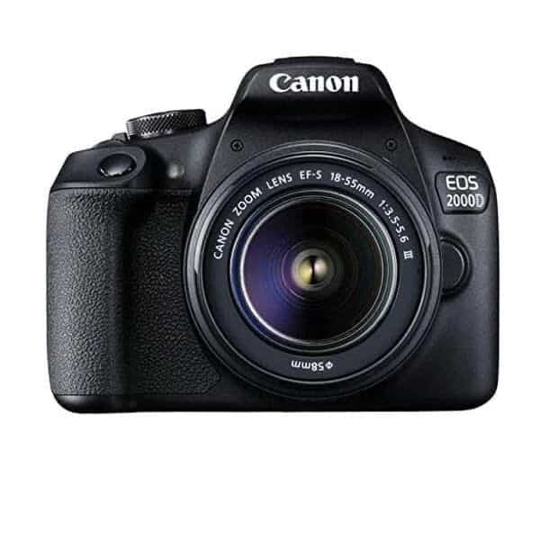 Canon EOS 2000D + EF-S 18-55 IS II Garanzia Canon Italia