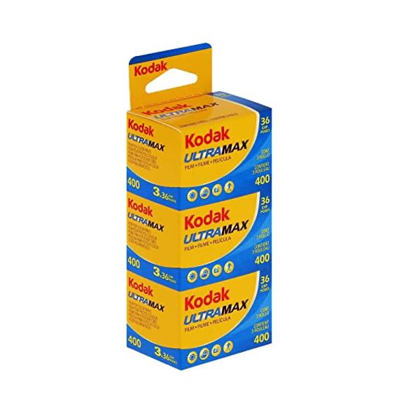 Kodak Ultramax 400-36 Conf. 3 Pezzi
